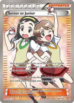 Photo carte Pokemon Senior et Junior Primo-Choc 160/160