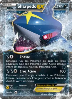 Carte Pokémon Sharpedo EX