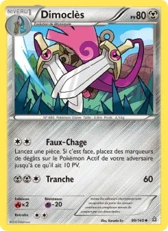 Carte Pokémon Dimoclès