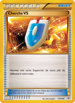 Carte Pokémon Cherche VS