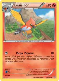 Carte Pokémon Braisillon