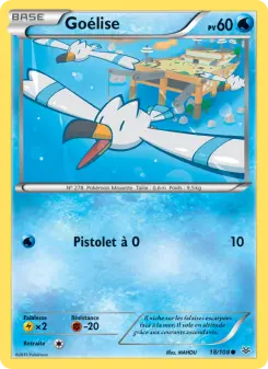 Carte Pokémon Goélise