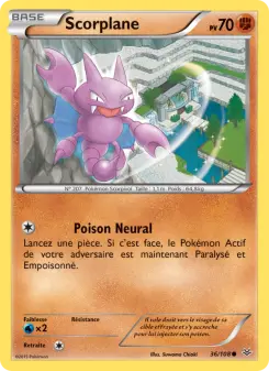 Photo carte Pokemon Scorplane Ciel Rugissant 36/108