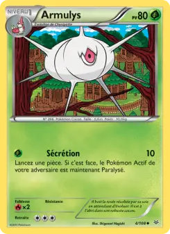 Carte Pokémon Armulys