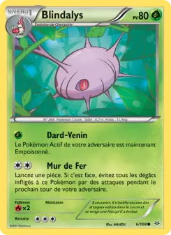 Carte Pokémon Blindalys
