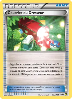 Carte Pokémon Courrier du Dresseur
