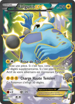 Carte Pokémon Fulguris EX