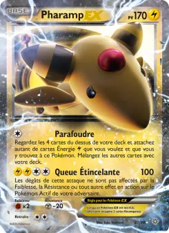 Carte Pokémon Pharamp EX