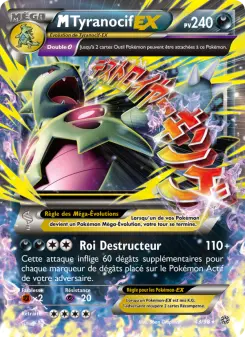 Carte Pokémon M-Tyranocif EX