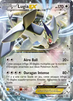Photo carte Pokemon Lugia EX Origines Antiques 68/98