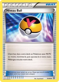 Carte Pokémon Niveau Ball