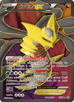 Photo carte Pokemon Giratina EX Origines Antiques 93/98