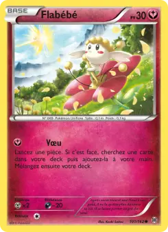 Carte Pokémon Flabébé