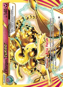 Photo carte Pokemon Florges TURBO Impulsion Turbo 104/162