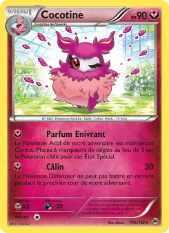Photo carte Pokemon Cocotine Impulsion Turbo 106/162