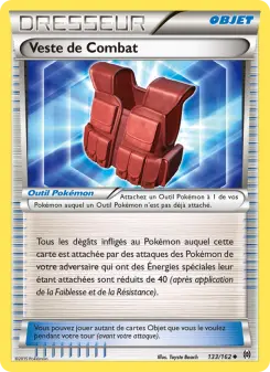 Photo carte Pokemon Veste de Combat Impulsion Turbo 133/162