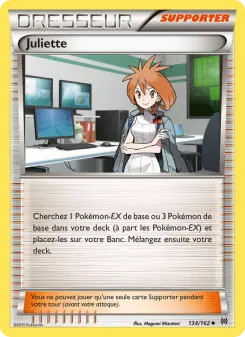Carte Pokémon Juliette