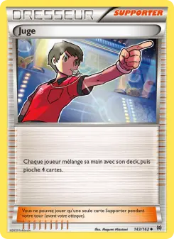 Carte Pokémon Juge