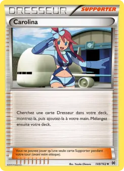Photo carte Pokemon Carolina Impulsion Turbo 148/162