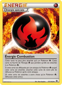 Photo carte Pokemon Énergie Combustion Impulsion Turbo 151/162