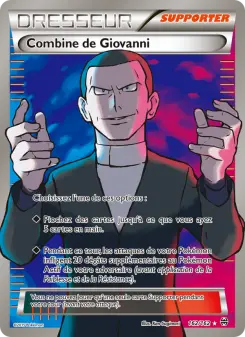 Carte Pokémon Combine de Giovanni