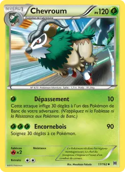 Carte Pokémon Chevroum