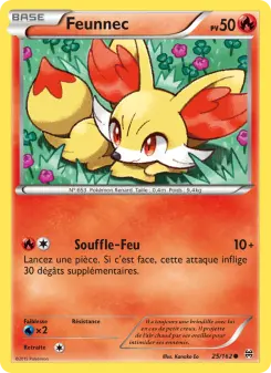Carte Pokémon Feunnec