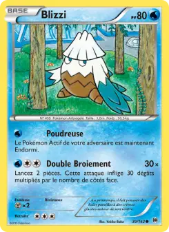 Carte Pokémon Blizzi