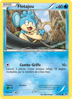 Carte Pokémon Flotajou