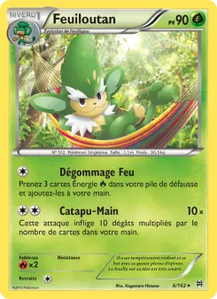 Carte Pokémon Feuiloutan