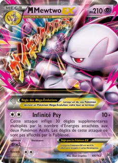 Carte Pokémon M-Mewtwo EX