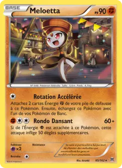 Carte Pokémon Meloetta