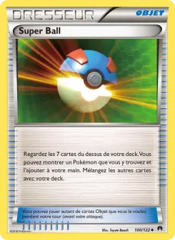 Photo carte Pokemon Super Ball Rupture Turbo 100/122