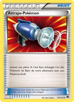 Photo carte Pokemon Attrape-Pokémon Rupture Turbo 105/122