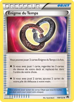 Photo carte Pokemon Énigme du Temps Rupture Turbo 109/122