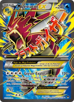 Carte Pokémon M-Léviator EX