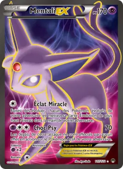Carte Pokémon Mentali EX