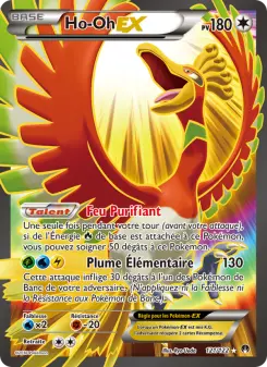Carte Pokémon Ho-Oh EX