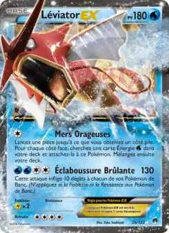 Carte Pokémon Léviator EX