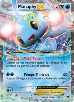 Carte Pokémon Manaphy EX