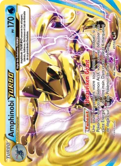 Photo carte Pokemon Amphinobi TURBO Rupture Turbo 41/122