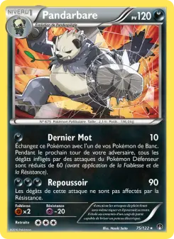 Carte Pokémon Pandarbare