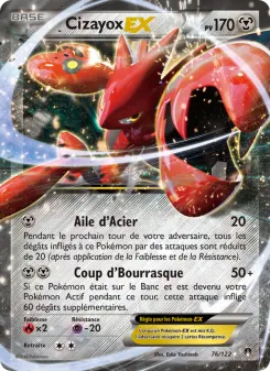 Carte Pokémon Cizayox EX