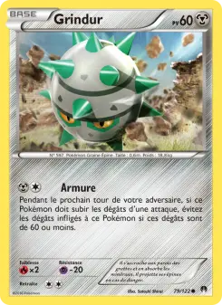 Carte Pokémon Grindur