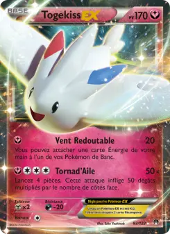 Carte Pokémon Togekiss EX