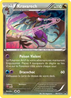 Carte Pokémon Kravarech