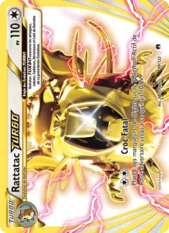 Carte Pokémon Rattatac TURBO