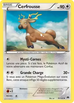 Carte Pokémon Cerfrousse