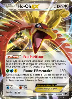 Carte Pokémon Ho-Oh EX