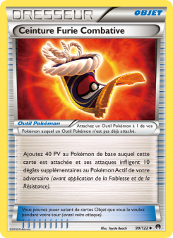 Ceinture Furie Combative